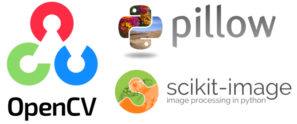 OpenCV, Pillow e scikit-image