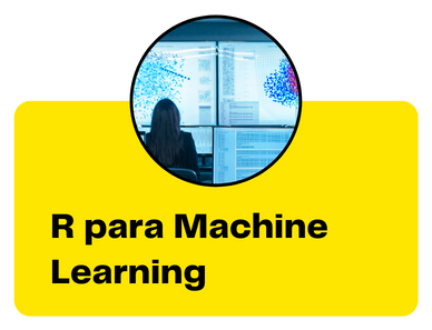Logo R para machine learning